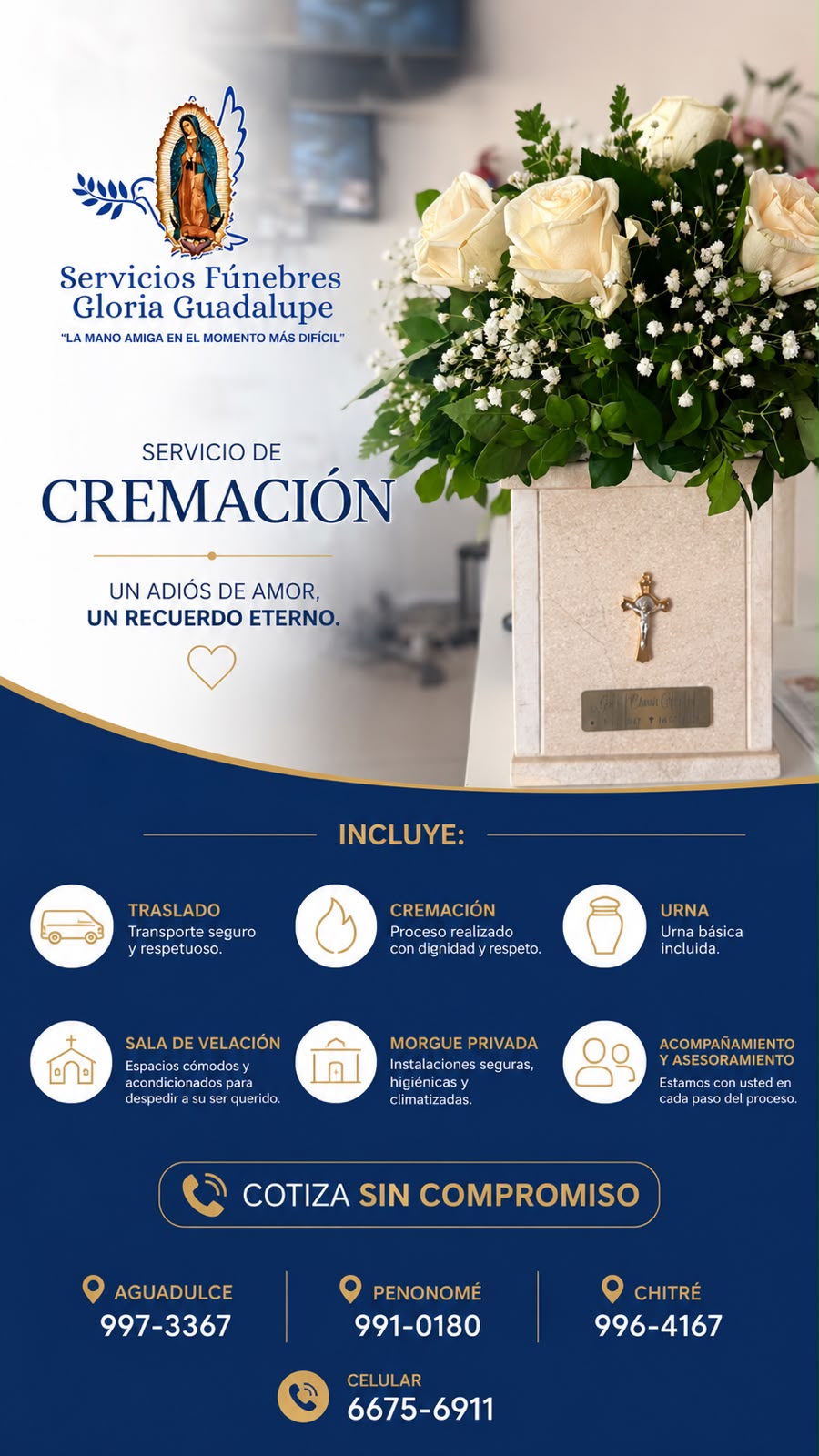 Servicio de cremación